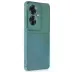 Oppo Reno 11f Kılıf Auto Focus Karbon Kapak - Koyu Yeşil 2