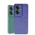 Oppo Reno 11f Kılıf Auto Focus Karbon Kapak - Koyu Yeşil 3