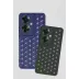 Oppo Reno 11f Kılıf Petek Silikon Kapak - Mavi 2