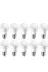 Osaka Light 12w 3000k 10 lu 10'lu Paket 12W = 90W Eşdeğer 3000 Kelvin Gün Işığı Sarı Işık A60 970 Lümen Led Ampul 1