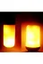 Osaka Light ALEV LED 167 1W E14 Duylu Parmak Mini Şömine Alev Efektli Led Ampul 2200Kelvin Ateş Renkli 15X65Mm Ebatlı 2