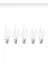 Osaka Light LED 0016 5li (5' Li Paket) 7W = 50W Eşdeğer 6500K Beyaz Işık E14 Duylu 630Lm Led Buji Mum Ampul E Enerji Sınıfı 1