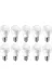 Osaka Light Led 1007 18W (10 Lu Paket) E27 Duylu 6500Kelvin Beyaz Işık A70 1300 Lümen Led Ampul 2