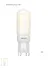 Osaka Light LED142 5W = 40W Eşdeğer 3000 Kelvin Gün Işığı Sari Işik Soft G9 Duylu 380 Lümen A+ Enerji Led Kapsul Ampul 3