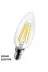 Osaka Light TYC00289985610 4W = 40W Eşdeğer 2700 Kelvin Sarı Işık E14 Duylu 435 Lümen F Enerji Led Flemanlı Şeffaf Buji Ampul 4
