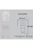 Osaka Light TYC6CMFI6N170265642621951 3W = 25W Eşdeğer Soft Buzlu G9 Duylu 6500K Beyaz Işık 2000Lm A+ Enerji Led Kapsul Ampul 2
