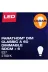 Osram 34204243631 Led Dimerlenebilir 8.8W 2700 Kelvin Sarı Işık 806 Lümen E27 Duy Sarı Işık Ampul 4