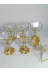PARILTI HOME COLLECTİON cam 1 Karen 6 Parça Ayaklı Sunumluk Kase 2