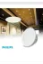 Philips Philips 7.5w 3000k Spot 7.5W Meson 3000K Gün Işığı (Sarı Işık) 530Lm Meson Led Spot Armatür 115Mm Dış, 100Mm Delik Çapıdır 3