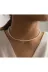 Piercing Market Steel & Silver hg842 Kadın İnci Kolye 45 Cm 3