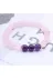 PİNKOMİUM 59846532 Ametis & Pembe Kuvars Bileklik 1