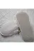 Plumys SDBTL350BYZ01 50Li Paket, Tela Otel Ve Hastane Terliği Beyaz Renk Şok Tabanlı Üst Ve Kenarları Biyeli 1