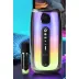 Pluse 7 Mikrofonlu Rgb Kablosuz Hoparlör - Beyaz 3