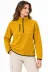 Polar Dik Yaka Yarım Fermuarlı Fermuarlı Göğüs Cepli Regular Fit Kışlık Sweatshirt - Hardal Sarısı - M - Hardal Sarısı 1