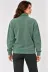 Polar Dik Yaka Yarım Fermuarlı Uzun Kollu Regular Fit Kışlık Sweatshirt - Mint Yeşili - S - Mint Yeşili 2