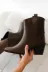 POTEEN C1100 Nina Western Kovboy Kadın Bot C302-Kahve 3