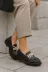 POTEEN PTC-2352 Kadın Ayakkabı Siyah Loafer Makosen Ayakkabı 1