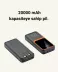 Powerbank 20000 mAh | 22.5W Hızlı Şarj, Dahili Kablolu, LCD Ekranlı Şarj Cihazı 3