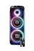Powerway Lumox 100W Bluetooth Hoparlör Karaoke Parti Ses Sistemi Gitar Girişli Optik Kontrol Paneli Ekran 1