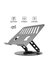 Powerway Xr99 Yüksek Kalite Metal Ayarlı Laptop Macbook Uyumlu Notebook Tablet Tutucu Altlık Stand 4