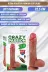Premium Seri Ultra Realistik İleri Geri Hareketli Tireşimli Çift Katmanlı Dildo 22,5 Cm 3
