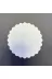 PRİVATE 8691739321500 500 Adet Tek Kullanımlık Beyaz Desenli Kağıt Bardak Altlığı 80 Mm 1