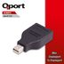 Qport Q-MDP2 Mini DisplayPort - DisplayPort Çevirici 1