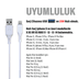qrvM68Ccx4 Subzero Cl78 Usb Lightning Iphone Ipad Şarj Kablosu 4