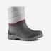 Quechua 8344698 Sh100 Su Geçirmez Gri Mid Kadın Outdoor Kar Botu 1
