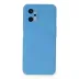 Realme 9i 4G Kılıf Nano içi Kadife Silikon - Mavi 1
