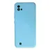 Realme C11 2021 Kılıf Nano İçi Kadife Silikon - Mavi 1