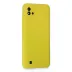 Realme C11 2021 Kılıf Nano İçi Kadife Silikon - Sarı 3