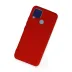 Realme C15 Kılıf Nano İçi Kadife Silikon - Kırmızı 2