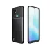 Realme C21 Kılıf Auto Focus Karbon Kapak - Siyah 1