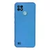 Realme C21 Kılıf Nano içi Kadife Silikon - Mavi 1