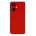 Realme C55 Kılıf Nano içi Kadife Silikon - Kırmızı 4