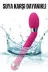 Red Fox Sens-196394 Eğik Yapıda Kademeli Güçlü Titreşimli Sessiz G Nokta Anal Vibratör 19 Cm 4