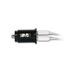 Retro 5V 2.1A Çift USB Araç Şarj Adaptör Siyah 2
