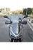 RKS Reale 125 Ön Cam 2023-2026 Model 55cm Şeffaf Renkli 4mm KISA SPOR CAM 1