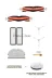 Roboclinic xiaomi 2c4011 Xiaomi Mi Robot Vacuum Mop 2C Robot Süpürge Uyumlu Yedek Fırça,hepa Filtre,mop Seti-10 Parça 1