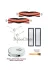 Roboclinic xiaomis20+plus002 Xiaomi Robot Vacuum S20+ Plus Robot Süpürge(Model Kod:b108Gl)Uyumlu Yedek Fırça,filtre Seti-8 Parça 1