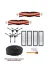 Roboclinic xiaomis20+plus003 Xiaomi Robot Vacuum S20+ Plus Siyah Robot Süpürge(M.kod:b108Gl)Uyumlu Fırça,filtre Seti-12Parça 1