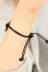 Ronanna BYX-BXebBB1983-RONA Okay (İyi) Siyah Deri İpli Unisex Mood Bileklik 2