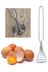 Royaleks RT-RYL-5HMH10027 Paslanmaz Metal Mini Yumurta Çırpıcı & Karıştırıcı 1
