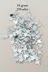 Royaleks RT-RYL-BN24100-7-24 Oya Abiye Bileklik Kolye Pleksi Metalik Plastik Pul Gümüş Renk 24 Gram 270 Adet - Bnc566 1