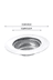 Royaleks RT-RYL-HMR10520 Mutfak Su Lavabo Filtresi Örgü Süzgeç Paslanmaz Çelik 7.5 Cm Çap 2