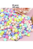RT-RYL-B-0025-60 60 Gr (300 Adet) Şeker Rengi Akrilik Kalp Boncuklar Renkli Karışık Plastik Pastel Boncuklar Ara Boncuk Kalp Şekilli Kolye Bilezik Için 1