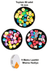 RT-RYL-B-0043 90 Adet 10 Mm Polimer Kil Fimo Boncuk Takı Bileklik + 5 Metre Misina Hediye - Yin Yang - Karışık - Limon 1