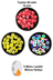 RT-RYL-B-0049 90 Adet 10 Mm Polimer Kil Fimo Boncuk Takı Bileklik + 5 Metre Misina Hediye - Smile - Nazar - Love 1