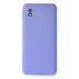 Samsung Galaxy A01 Core Kılıf First Silikon - Lila 1